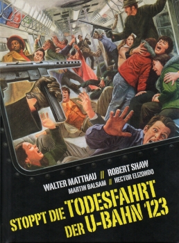 Stoppt die Todesfahrt der U-Bahn 123 - 2-Disc Limited Uncut Mediabook von OFDb Filmworks - Limitiert auf 2500 Stück & nicht nummeriert - DVD & Blu-ray - Cover A - Neu & OVP